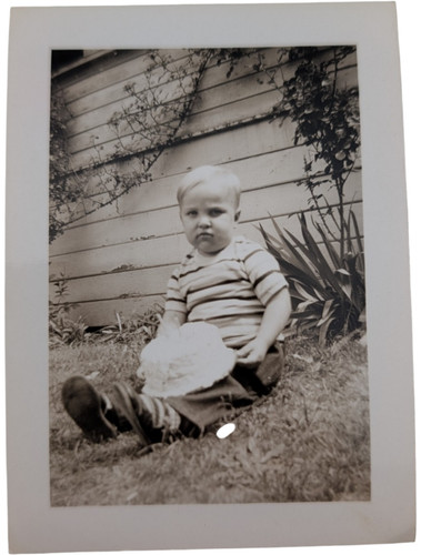 Vintage sepia toddler - vintage, yard