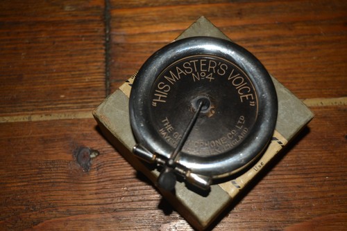 Hmv gramophone sound box 4 - gramophone,