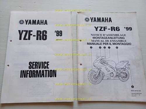 Yamaha yzf 1999 service - 1999,