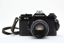 Pentax KX Black SLR 35mm Film Camera + SMC 55mm F1.8 Lens GIAPPONE【Riparazion...