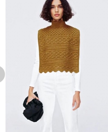 Splendido poncho zara maglia - zara, a