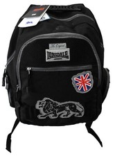 Zaino americano LONSDALE London Scuola Tempo libero Idea regalo Vintage