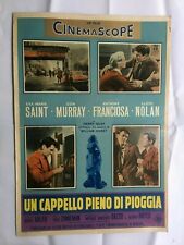 B9,FOTOBUSTA,UN CAPPELLO PIENO DI PIOGGIA  A Hatful of Rain Zinnemann E.M.SAINT