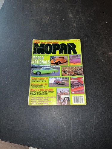 Mopar muscle january 1990 - muscle,