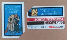 Scheda telefonica usata le - ,