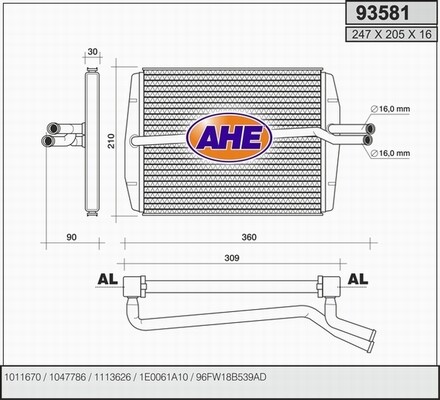 Radiatore riscaldamento - yy,