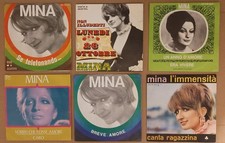 LOTTO 6 DISCHI 45 GIRI MINA