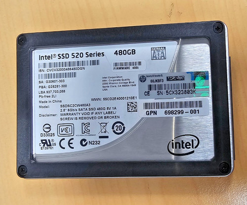 Intel 520 series ssd 480gb - series, ssd,