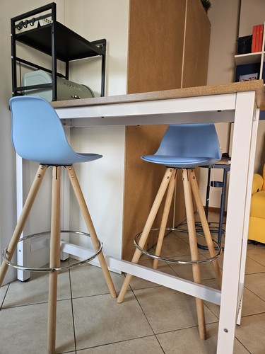 Set tavolo alto bar - , 120x40x100