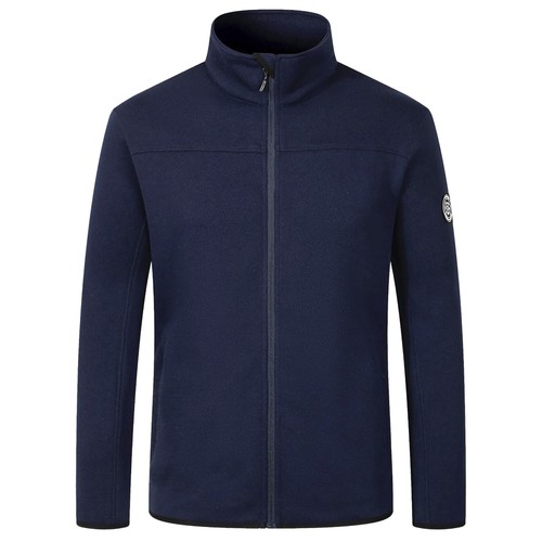 Giacca pile maglia - maglia, blue