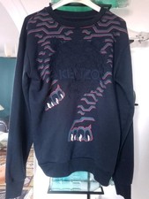 SWEATER MEN M NAVY BLUE TIGER
