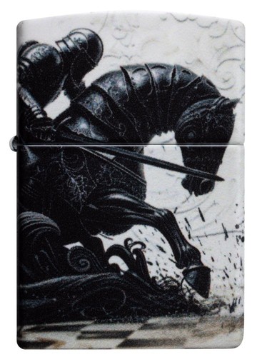 Zippo black knight - "black,