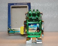 Robot a carica manuale giocattolo Vintage con scatola originale anni 70