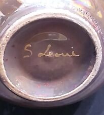 Vaso Lustro Faenza Leoni Ceramica Imola Deruta Pesaro Scultura Sesto Fiorentino