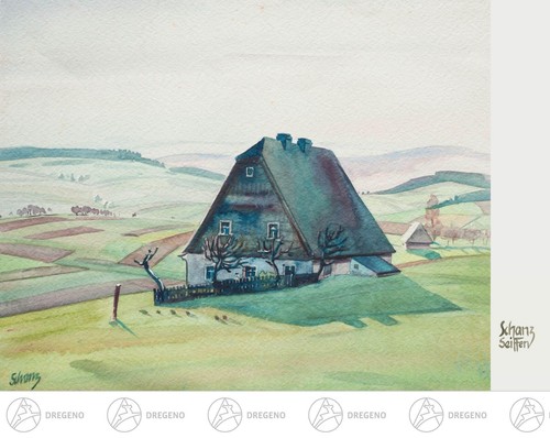 Cartolina artista max nandini - cartolina,