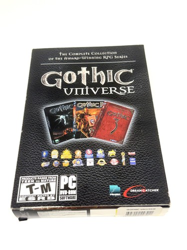 Gothic universe dvd - gothic, dvd-rom