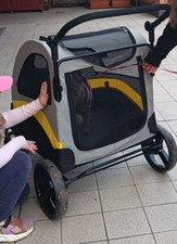 Passeggino per cani max 65 kg