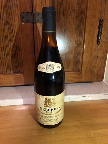 Nebbiolo alba 1978 - nebbiolo, d’alba