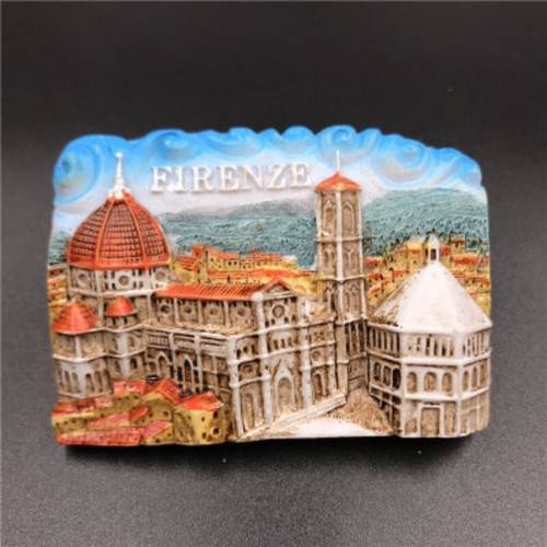 Firenze fridge magnet - firenze, resin