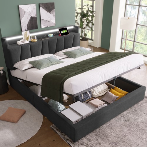 Letto imbottito 140x200cm