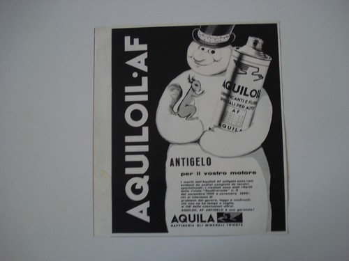 Advertising pubblicità 1961 - advertising,