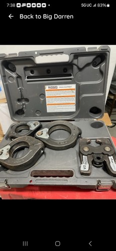 Ridgid press equipment - equipment,