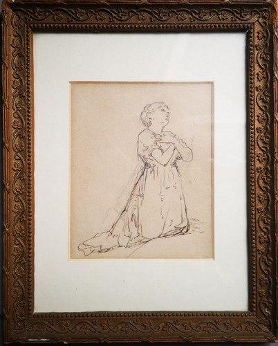 Disegno antico xix secolo - disegno,