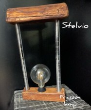 Lampada artigianale fatta - lampada,