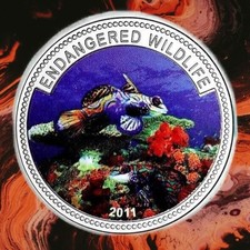 Palau 1 Dollaro 2011 PP Drago