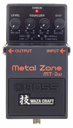 Boss pedale effetto mt2w metal - pedale,