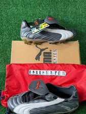 RARE SCARPE PUMA KING PRO CALCIO FOOTBALL BOOTS 2002 MARADONA US7 CELLERATOR