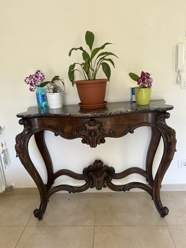 Consolle tardo barocco - , con