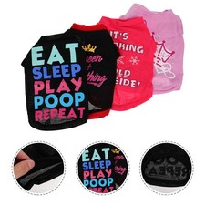  4 Pcs Abbigliamento Cani