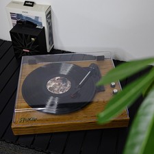 Giradischi retrò vinile LP giradischi giradischi portatile vintage CBKD