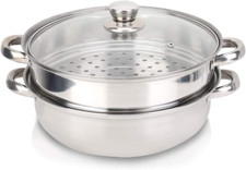 Vapore in Acciaio Inox, Doppia