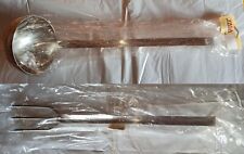 FASA Pentole - Lotto Mestolo Grande Ø cm 14 + Forchettone 3 Denti Inox cm 50