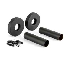 KIT COPRITUBO IN OTTONE RADIATORE TERMOARREDO SCALDASALVIETTE NERO ARTECLIMA