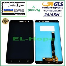 DISPLAY PER ASUS ZENFONE 3 ZE552KL Z012S Z012DE TOUCH SCREEN SCHERMO VETRO NERO