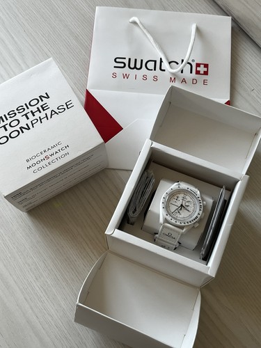 Omega swatch white snoopy - omega, x