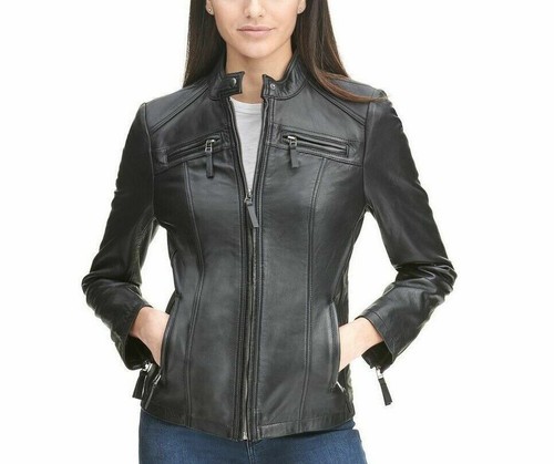 Giacca donna nera - , motociclista