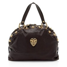 Borsa Gucci in pelle con