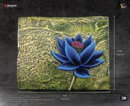 Magic black lotus relief - magic,