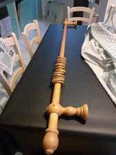 Bastone per tende in legno