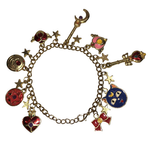 Bracciale charm sailor - bracciale, moon