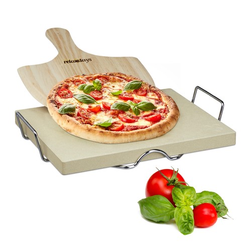 Pietra refrattaria set pizza