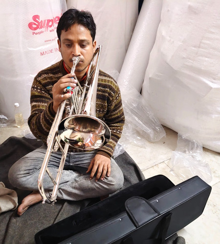 Trombone valvole metallo - trombone, 3