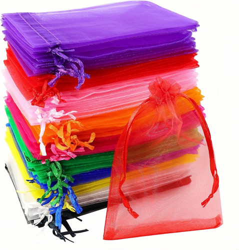 100 sacchetti organza - 10, x