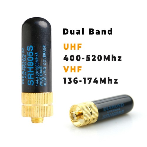 Diamond srh805s sma antenna - srh805s, sma-f