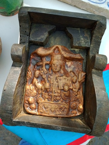 Antica icona religiosa legno - antica,