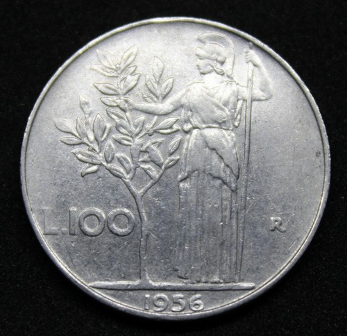 1956 italy 100 lire - italy,